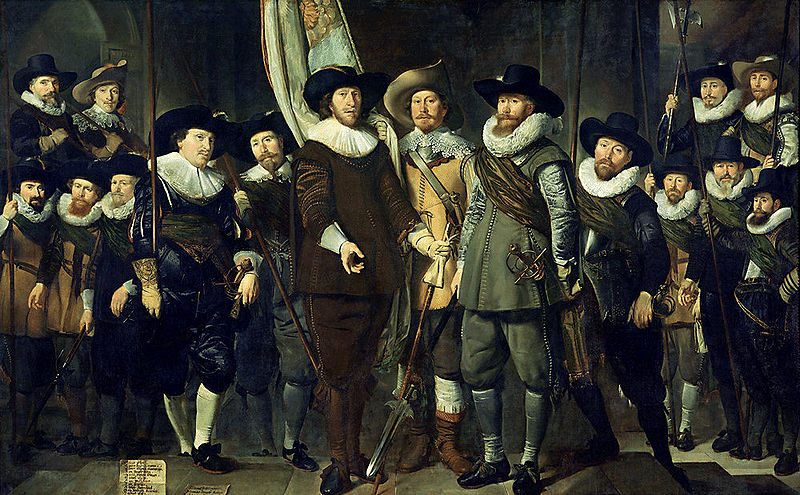 The company of Captain Allaert Cloeck and Lieutenant Lucas Jacobsz Rotgans